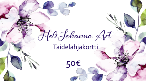 HeliJohanna Art lahjakortti